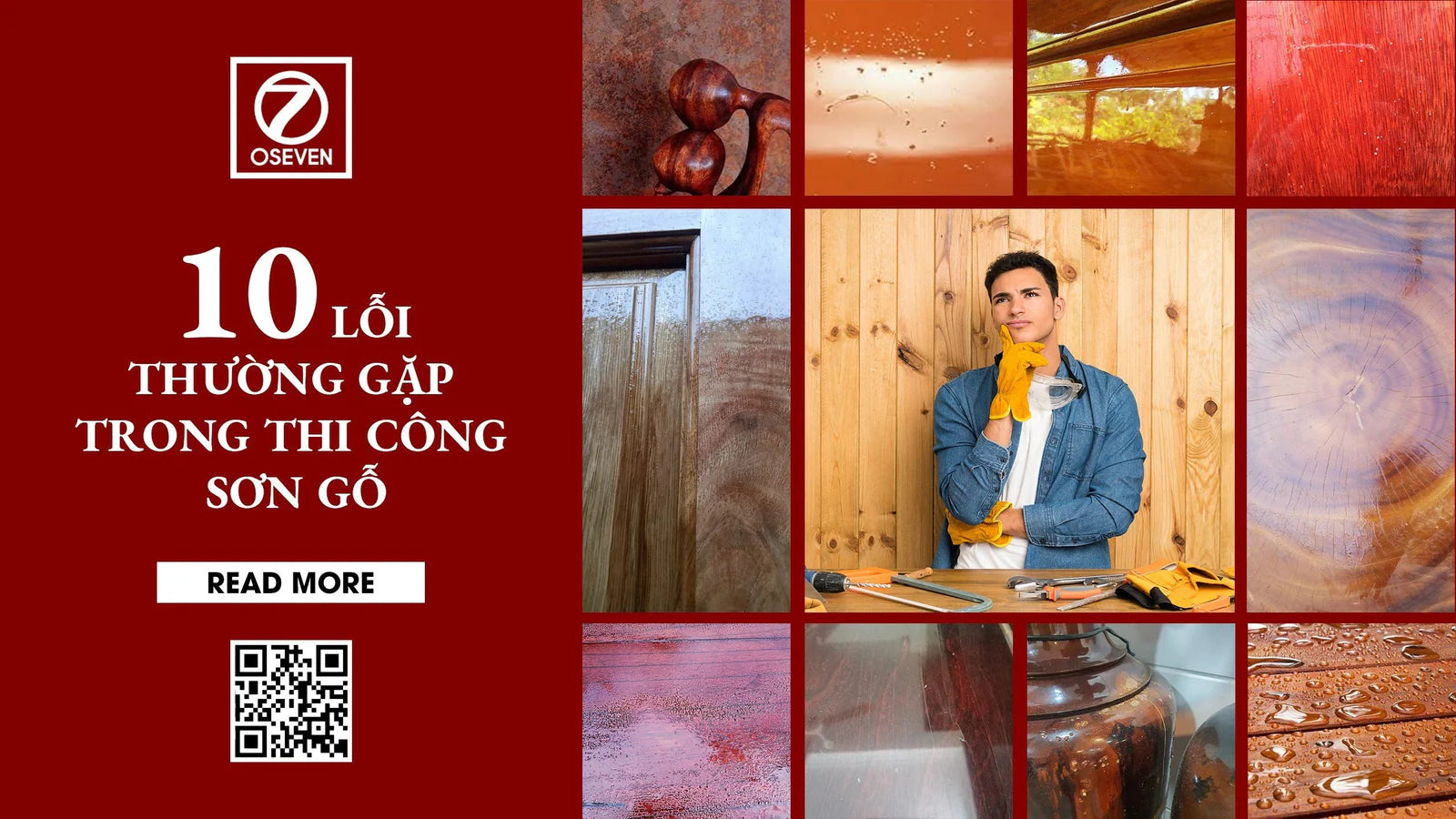 10 LỖI THƯỜNG GẶP TRONG THI CÔNG SƠN GỖ