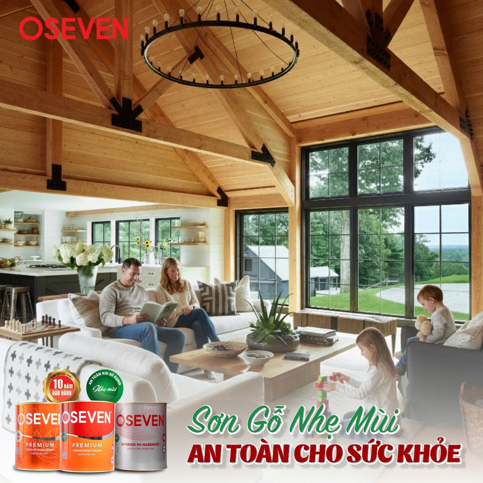 Sơn gỗ thân thiện môi trường – Giải pháp bền vững cho không gian sống hiện đại