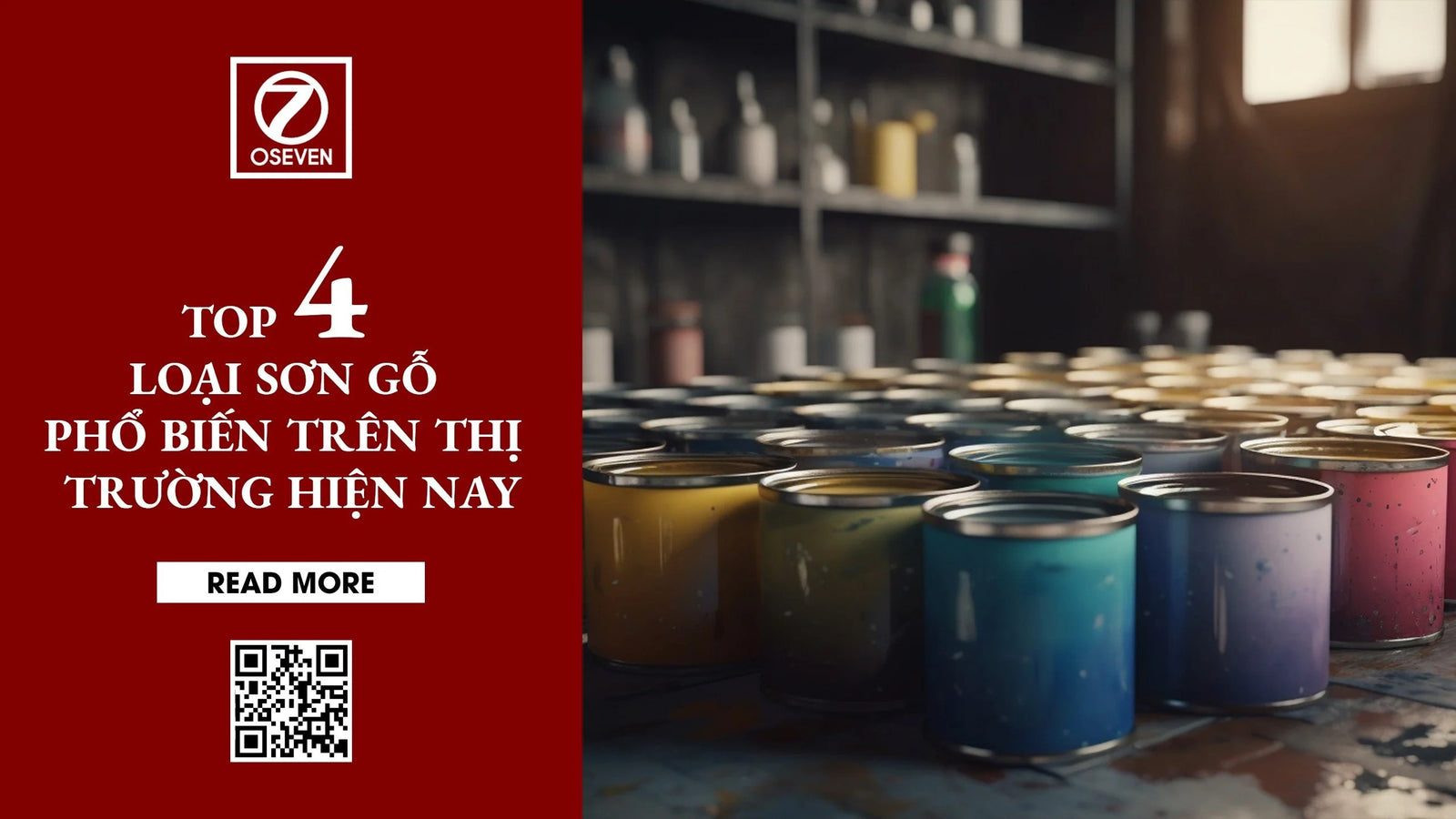 TOP 4 LOẠI SƠN GỖ PHỔ BIẾN TRÊN THỊ TRƯỜNG HIỆN NAY