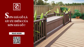 Sơn giả gỗ là gì? Ưu điểm của sơn giả gỗ?