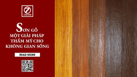 Sơn gỗ - Một giải pháp thẩm mỹ cho không gian sống