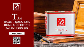 TẦM QUAN TRỌNG CỦA DUNG MÔI TRONG NGÀNH SƠN GỖ