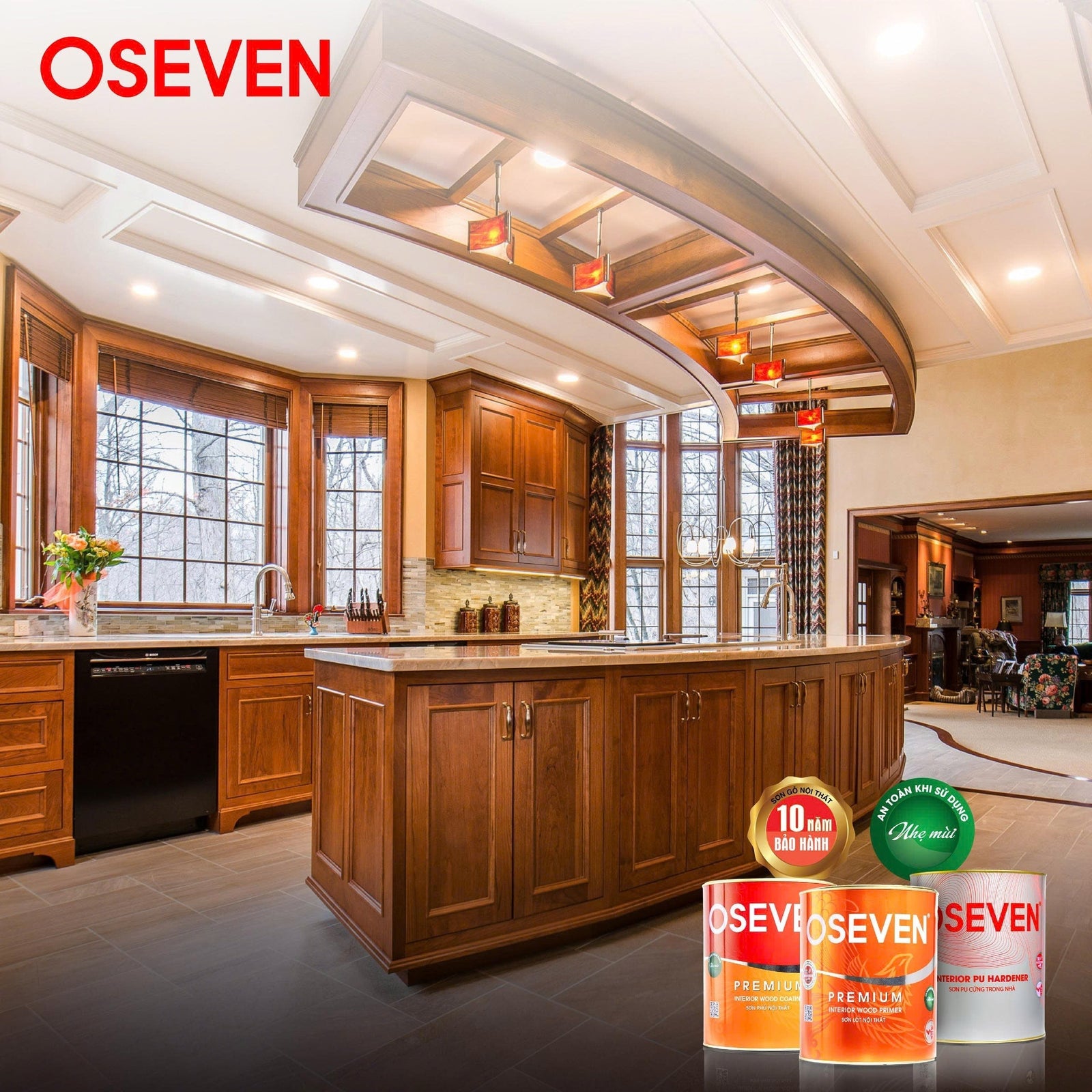 Sơn PU gỗ – Giải pháp hoàn hảo cho vẻ đẹp và độ bền của nội thất